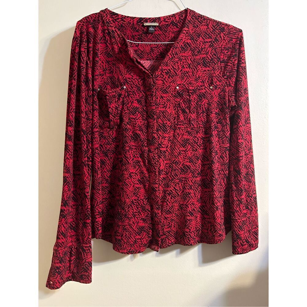 Dana burchman blouse size large